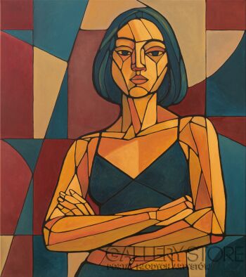 Marcin Lenczowski-Jej zniecierpliwienie-Malarstwo