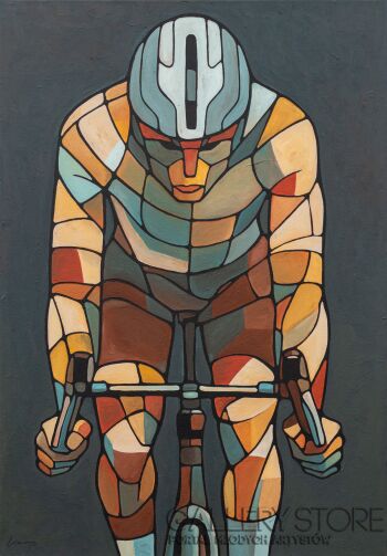 Marcin Lenczowski-KOM- King of the Mountain-Malarstwo