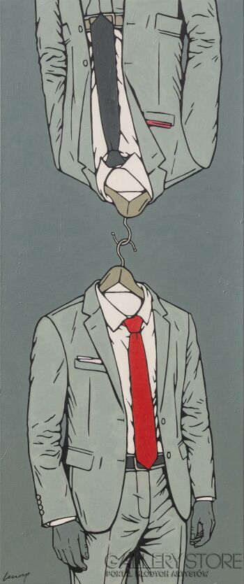 Marcin Lenczowski-Szary nr 71 - Korelacje-Malarstwo