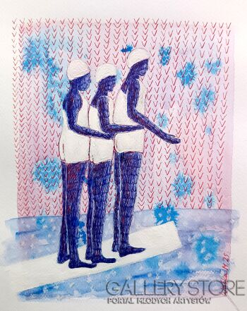 Marcin Waśka-Basen 2- Skok w nieznane-Rysunek