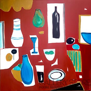 Marcin Waśka-Gruziński Stół-Malarstwo