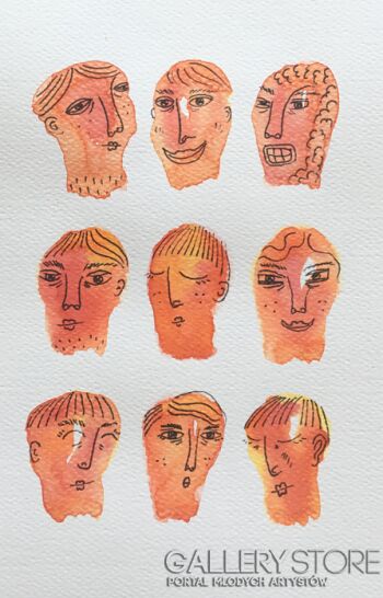 Marcin Waśka-Tysiące twarzy setki miraży 4-Akwarela