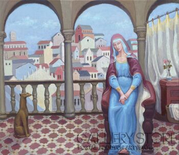 Marek Szal-Madonna-Malarstwo