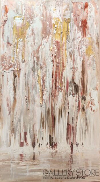 Mariola Świgulska-Echo jaskini pełnej sekretów-Malarstwo