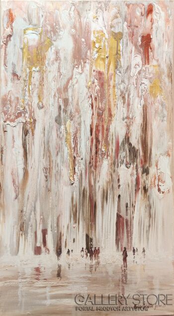 Mariola Świgulska-Jaskinie światła-Malarstwo