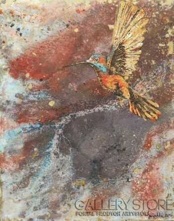 Mariola Świgulska-Przelot w świecie abstrakcji -Malarstwo