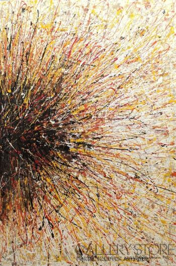 Mariola Świgulska-Wybuch bez dźwięku-Malarstwo