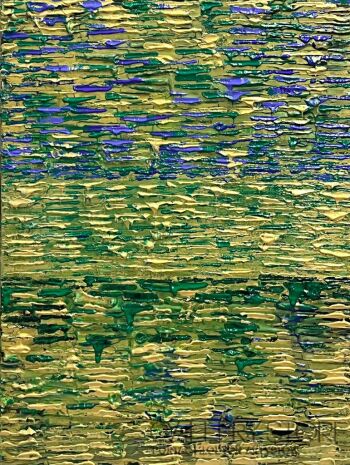 Mariola Świgulska-Złota cisza nad stawem-Malarstwo