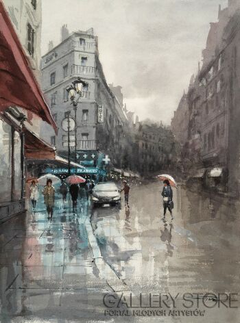 Deszczowe Montmartre