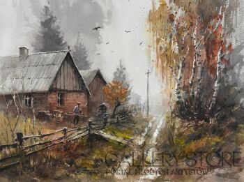 Mariusz Sołtysiak-Opowieść jesienna dziadka-Malarstwo