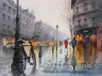 Mariusz Sołtysiak-Paryskie impresje IV-Malarstwo