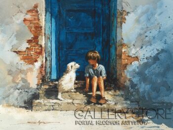 Mariusz Sołtysiak-Przyjaciele-Malarstwo