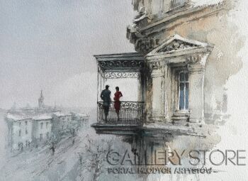 Mariusz Sołtysiak-Spotkanie z Julią-Malarstwo