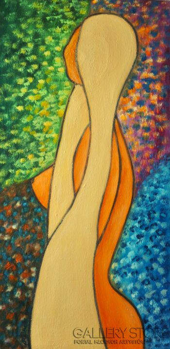 Mariusz Stanisław Wasilewski-DAWNA DZIEWCZYNA-Malarstwo