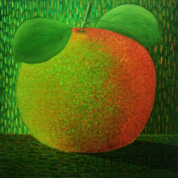 Mariusz Stanisław Wasilewski-Jabłko od EWY-Malarstwo