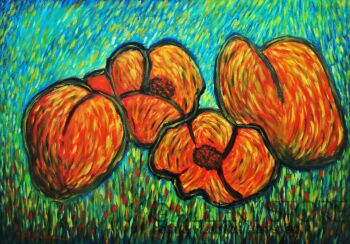 Mariusz Stanisław Wasilewski-Makowy abstrakt-Malarstwo