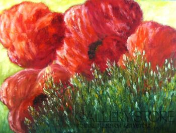 Mariusz Stanisław Wasilewski-Moje maki-Malarstwo