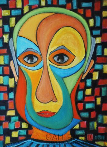 Mariusz Stanisław Wasilewski-Portret PICASSA-Malarstwo