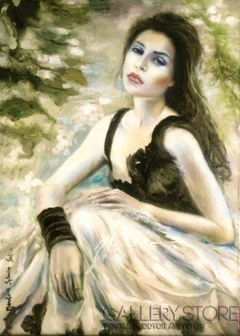 Marlena Sylwia Selin-Melancholia-Olej