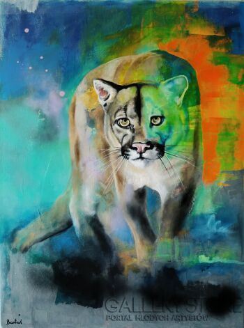 Marta Bartnik-Space And Time-Malarstwo