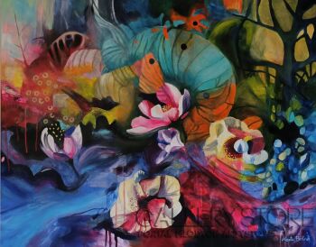 Marta Bartnik-Tajemniczy Chaos -Malarstwo