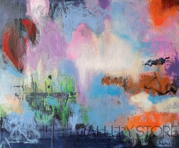 Marta Bartnik-The Fog-Malarstwo