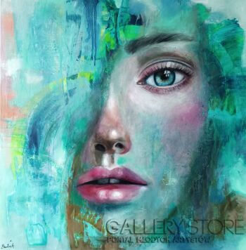 Marta Bartnik-The Silence -Malarstwo