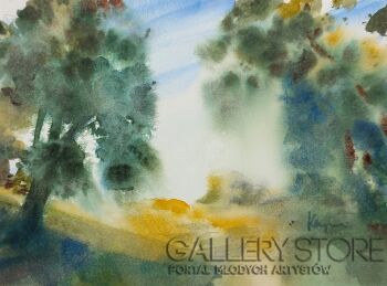 Marta Kacpura-Pestkownica. Słoneczna ścieżka-Malarstwo