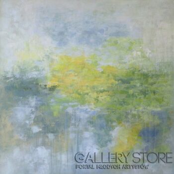 Marta Machowicz-Słoneczne lato pejzaż abstrakcji -Malarstwo