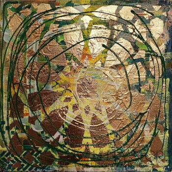 Marzena Kleszcz-Małysz-TALIZMAN ZIEMI I-Malarstwo