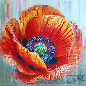 Marzena Kleszcz-Małysz-WIBRACJA CZERWIENI I-Malarstwo