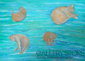 Marzena Miszczuk-Głowacka-Bez tytułu-Malarstwo