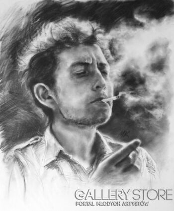 Mateusz Kaczmarczyk-Bob Dylan-Rysunek