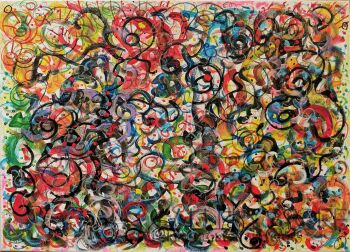 Mikołaj Jackiewicz-Kwiaty na wietrze-Malarstwo