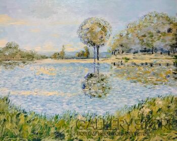 Mikołaj Juszczak-Kuliste drzewo-Malarstwo