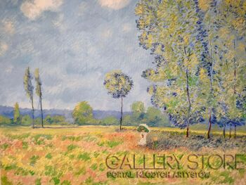 Mikołaj Juszczak-Pani z parasolką-Malarstwo