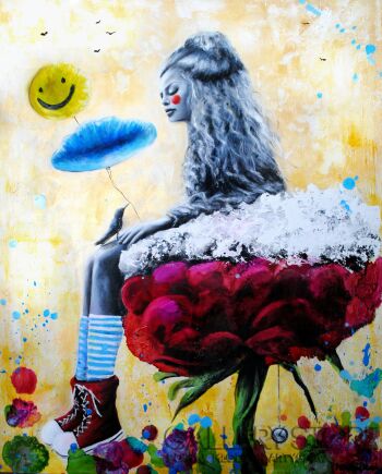 Milena Chmielewska-Florentyna i lekcja czasu -Giclee