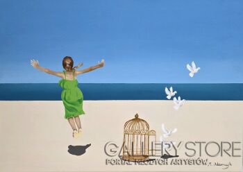 Monika Adamczyk-Wolność -Malarstwo