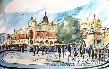 Monika Borowicz-Kraków - Sukiennice-Malarstwo