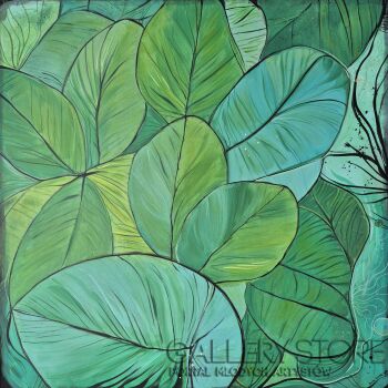 Monika Chomiuk-Jungle II-Akryl