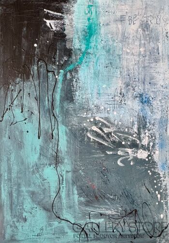 Monika Kargol-Be strong-Malarstwo