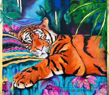 Monika Kubicka-Kolorowy Sen-Malarstwo