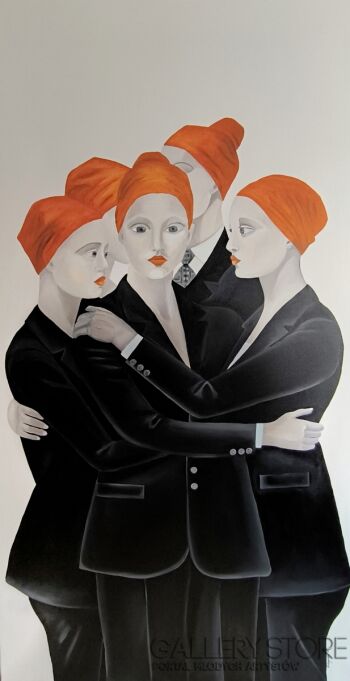 Monika Muszyńska-Krąg zamknięty-Malarstwo