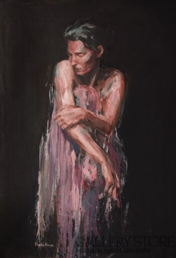 Monika Noga-The remains of myself I-Malarstwo