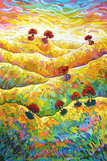 Monika Siwiec-Przygoda w Toskańskiej krainie -Malarstwo