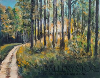 Monika Wegner-Leśna ścieżka-Malarstwo