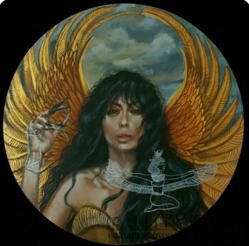 Natalia Chyz-Skrzydła Isis-Malarstwo