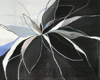 Natalia Majowska-Black lily -Akryl