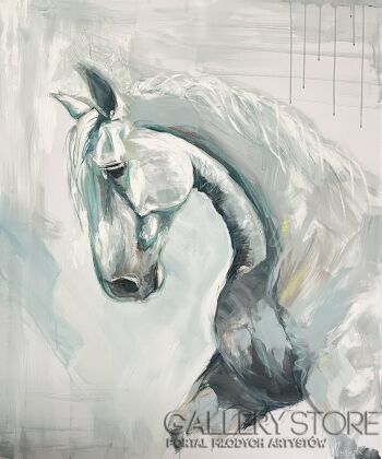Natalia Majowska-Horse no. 1-Malarstwo