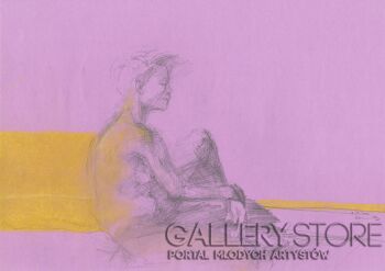 Natalia Rozmus - Esparza-Akt nr.25-Rysunek